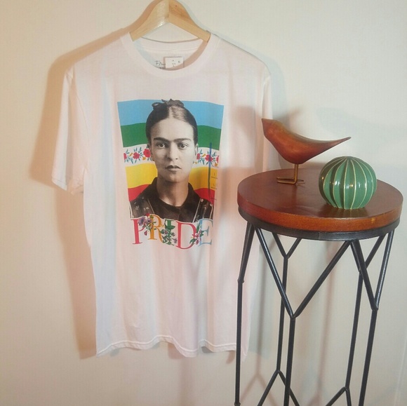 Frieda Kahlo Printed T-Shirt Unisex Size Large - Picture 2 of 5